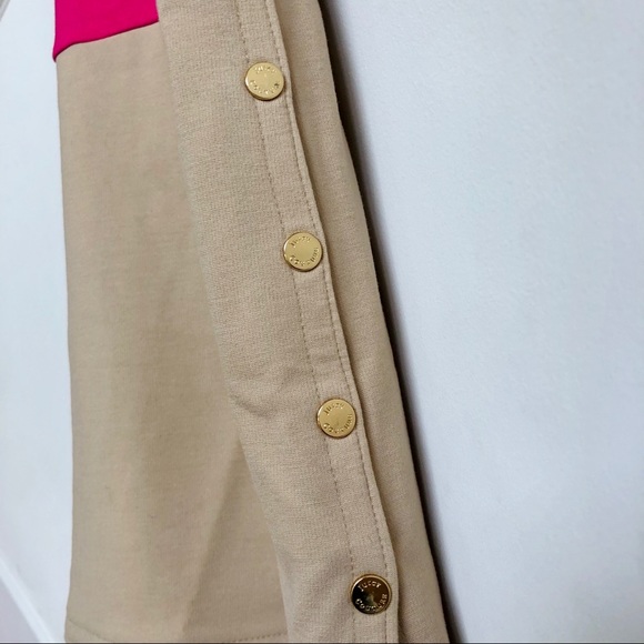 Juicy Couture Pink Colorblock Snap Accent Dress - Picture 4 of 4